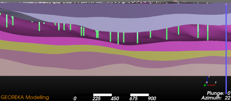 full stratigraphic model